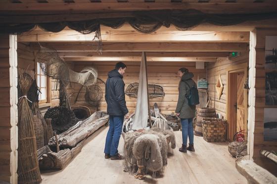 Ezeru zvejniecības muzejs, Antona Truskauska medniecības un dabas ekspozīcija (Molētu Novada muzeja apakšnodaļas) 10