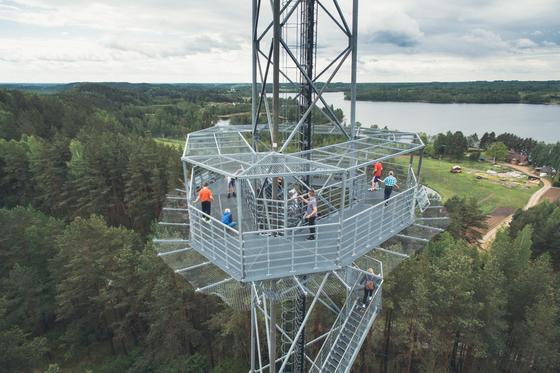 Šiliniškiai Observation Tower – Observation Deck 34