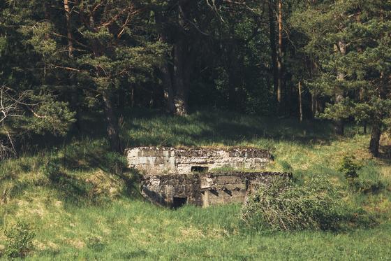 WW1 fortification line of German army 6